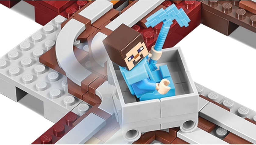 Lego minecraft the nether sales railway