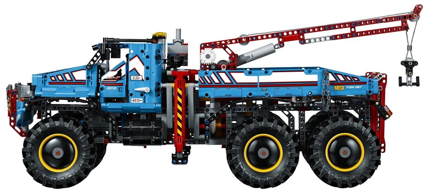 lego technic 6x6 tow truck
