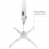 Kromax Projector-100 white
