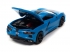 Auto World 2020 Chevrolet Corvette Rapid Blue w/Black Stripes (коллекция 2023, серия Sports Cars, AWSP124B)