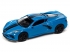 Auto World 2020 Chevrolet Corvette Rapid Blue w/Black Stripes (коллекция 2023, серия Sports Cars, AWSP124B)