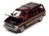 Auto World 1984 Dodge Caravan Garnet Peal Coat w/Side Woodgrain (коллекция 2023, серия Mighty Minivans, AWSP123B)