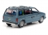 Auto World 1984 Dodge Caravan w/Base & Trading Card Silver/Blue (серия World's Best Diorama, AWAC017m)