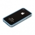 Бампер GRIFFIN для iPhone 4/4s голубой с прозрачной полосой