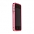 Бампер GRIFFIN для iPhone 4/4s розовый с прозрачной полосой