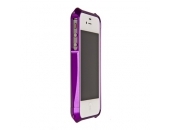 Бампер алюминиевый Deff CLEAVE 2 для iPhone 4/4s фиолетовый