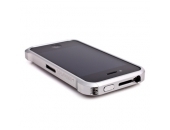 Бампер алюминиевый ELEMENT CASE Vapor 4 для iPhone 4/4s серебряный