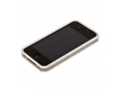 Бампер GRIFFIN для iPhone 4/4s белый с прозрачной полосой