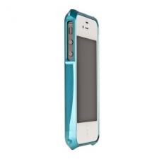 Бампер алюминиевый Deff CLEAVE 2 для iPhone 4/4s бирюзовый