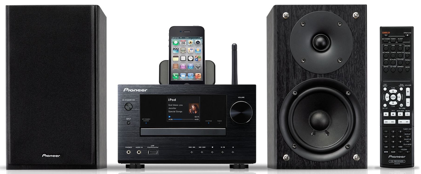 Система сетевого ресивера CD Pioneer X-HM71-K | онлайн-маркет электроники  HAINET