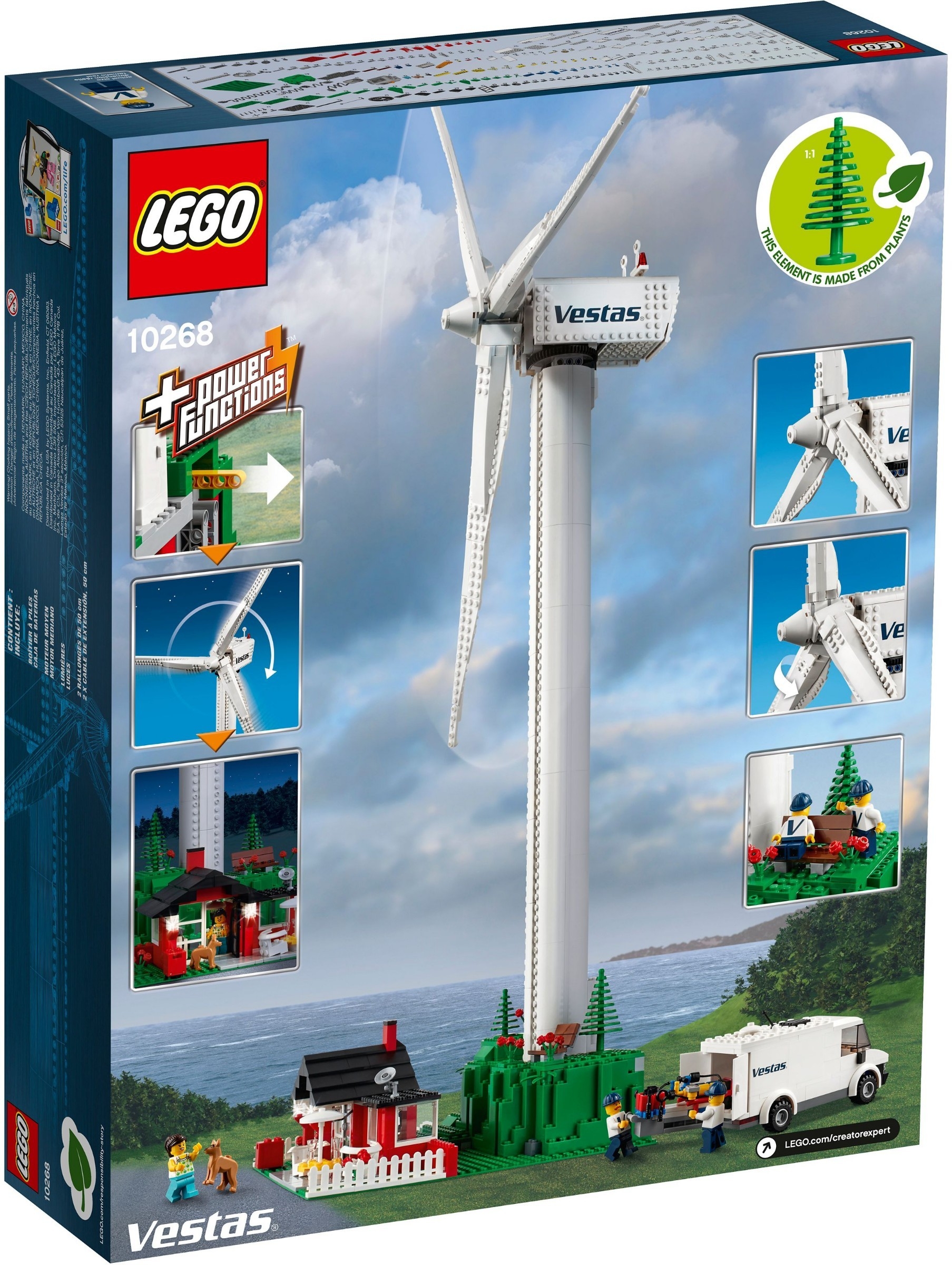 Конструктор LEGO Creator 10268: Vestas Wind Turbine | онлайн-маркет  электроники HAINET