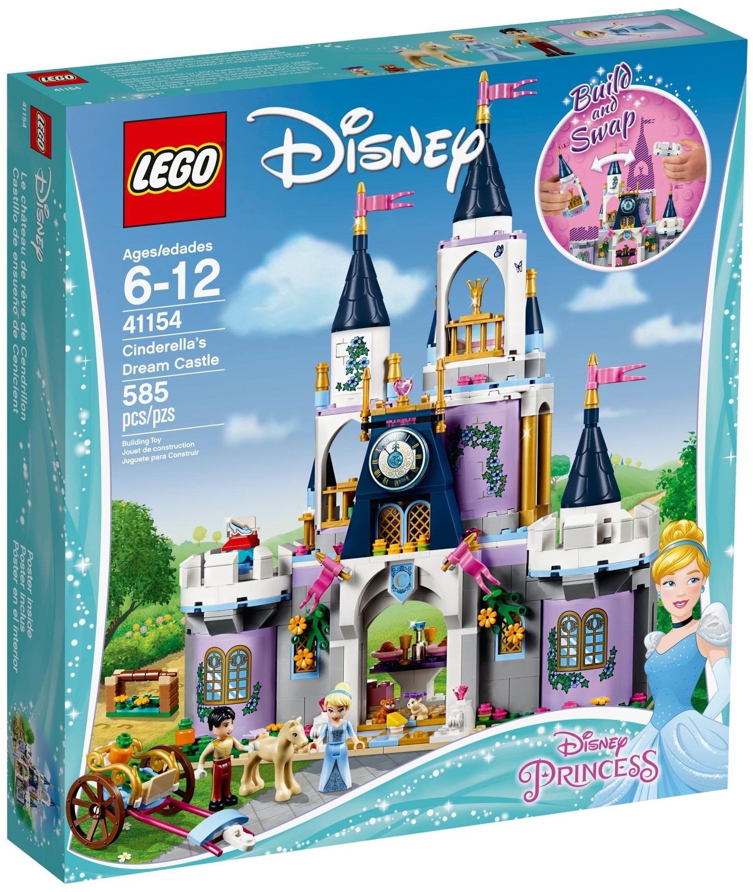 cinderella lego castle