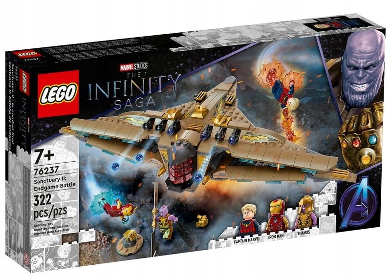 LEGO Marvel Sanctuary II 76237 Endgame Battle HAINET