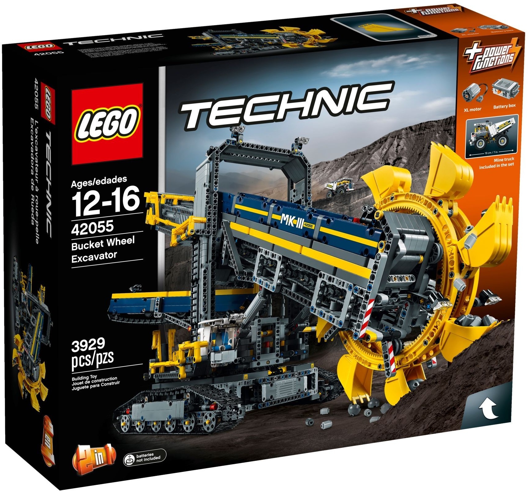 Конструктор LEGO Technic 42055: Bucket Wheel Excavator | онлайн-маркет  электроники HAINET