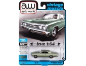Auto World 1967 Chevrolet Chevelle SS 396 Green Mist Metallic (коллекция 2022, серия Vintage Muscle, AWSP116B)
