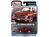 Auto World 1983 Chevrolet Silverado Stepside Lowered Tangerine Poly (коллекция 2023, серия Muscle Trucks, AWSP126B)