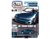 Auto World 1991 Mitsubishi 3000GT VR4 Jamaican Blue Poly (коллекция 2023, серия Modern Muscle, AWSP122A)