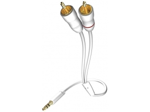 Inakustik Star MP3 Audio Cable 3.5 Phone-2RCA 10 m (00310010)