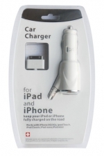Автомобильное зарядное устройство для iPhone/iPad