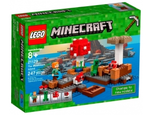 Изображение LEGO Minecraft 21129: The Mushroom Island