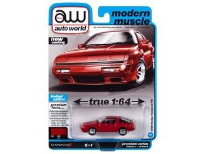 Изображение Auto World 1986 Dodge Conquest Tsi Red (коллекция 2022, серия Modern Muscle, AWSP113A)