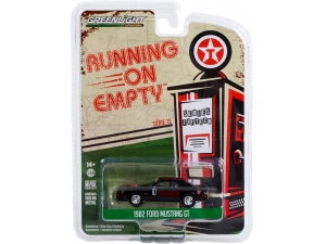 Изображение Greenlight 1982 Ford Mustang GT #1 Black «Texaco» (Running on Empty Series)